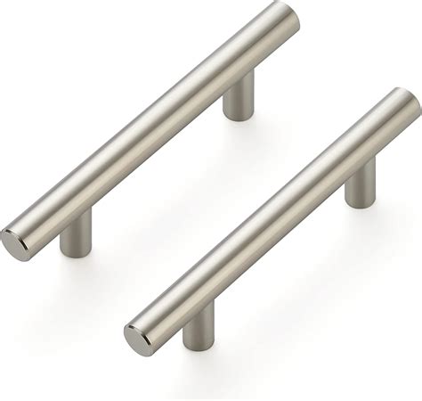 brushed stainless steel kitchen cabinet pulls|lowe's cabinet pulls clearance.